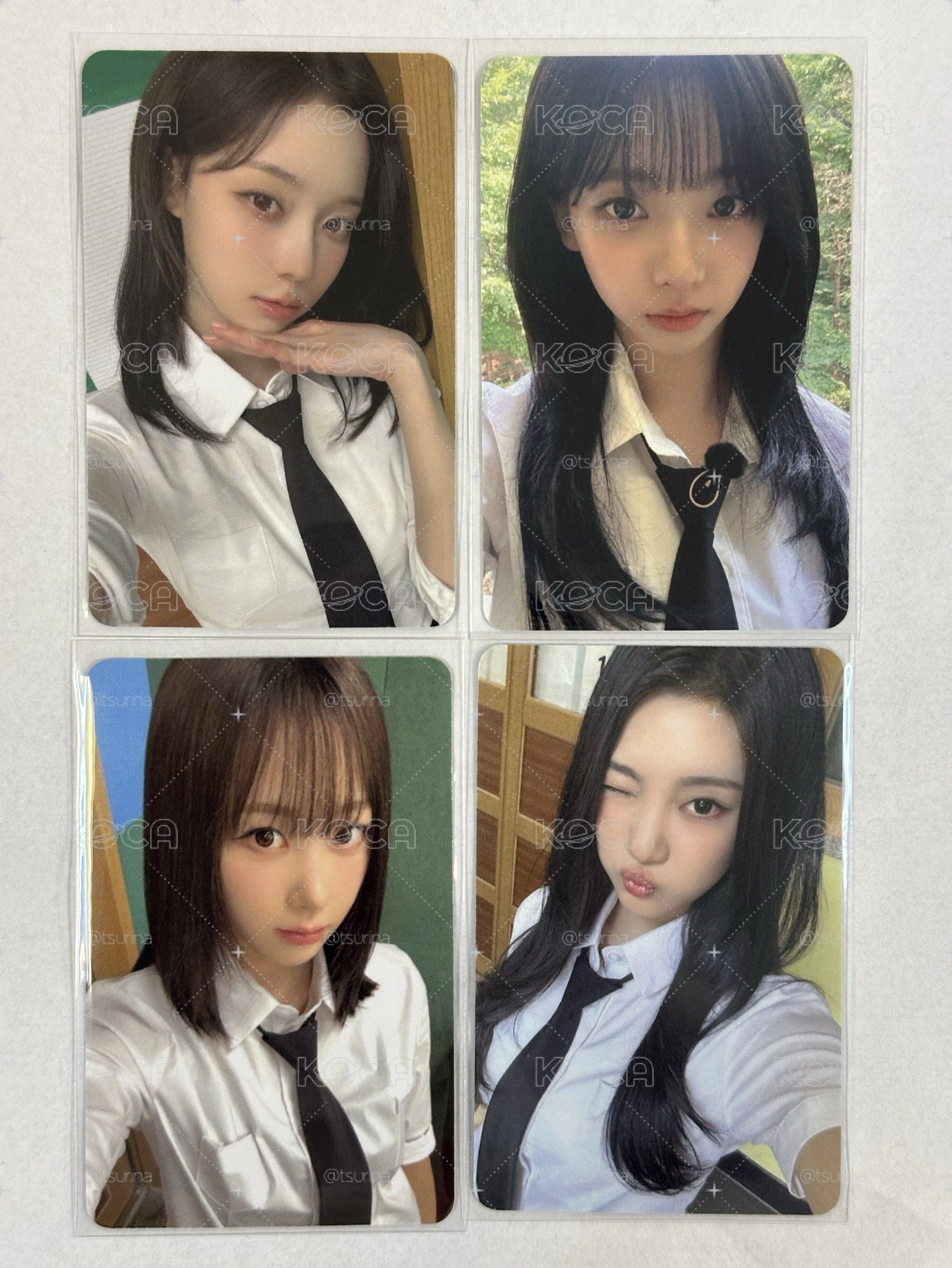RICH MAN am特典卡 制服 一套四張