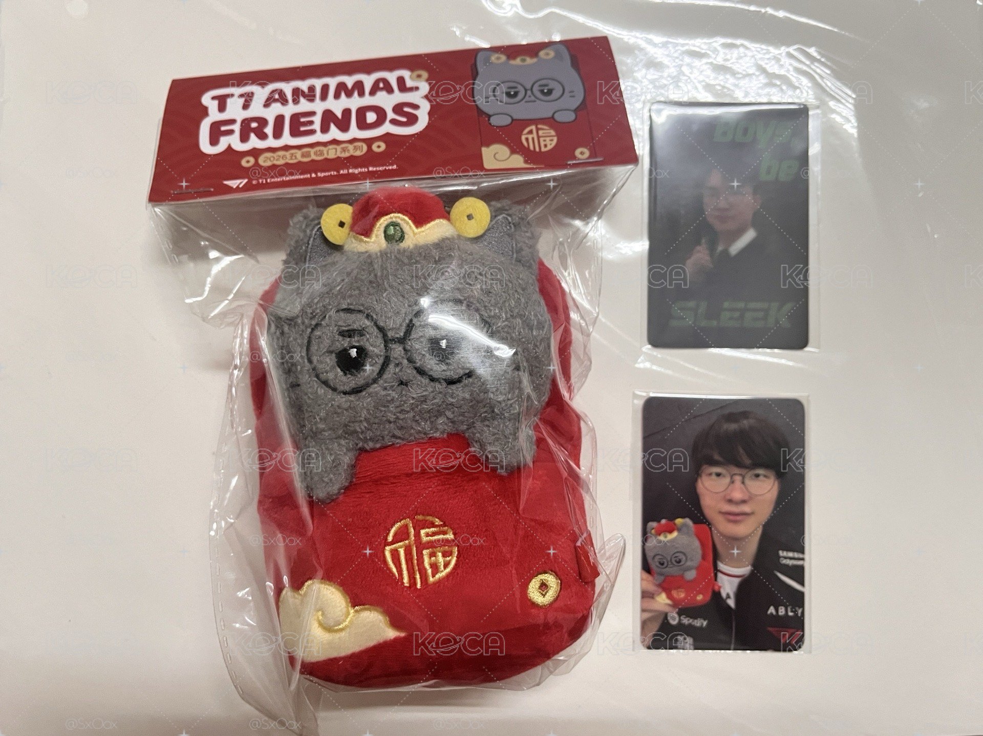 T1 Faker 新年潦草娃和滿額隨機卡