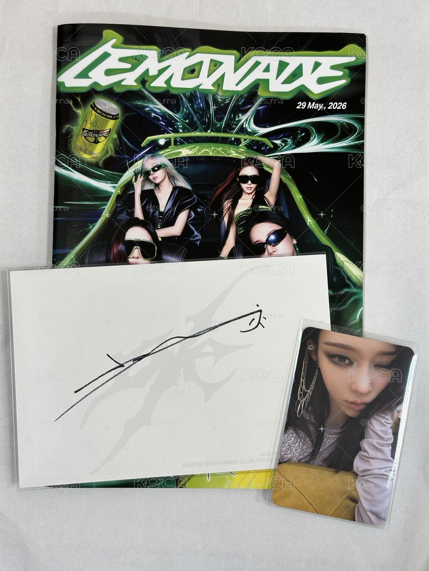 LEMONADE 冬簽+冬專卡 POS專輯