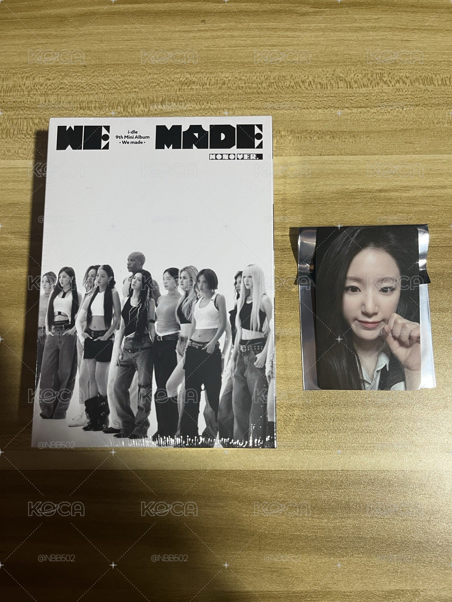 🏆 I-dle we made mono未拆專+舒華橫濱特典