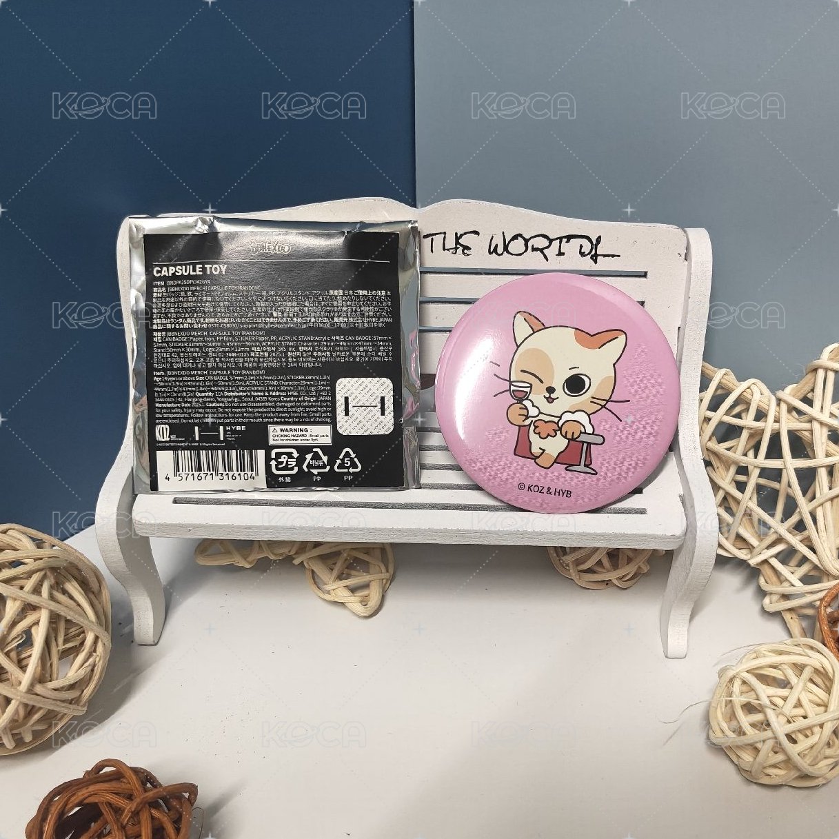 CATBBI ➡️ BBNEXDO 徽章 快閃店扭蛋 