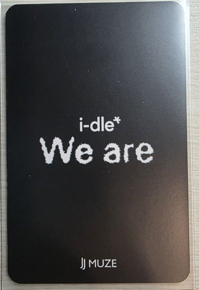 We are jjmuze 1.0 簽售卡 jjm 1.0簽售 刷