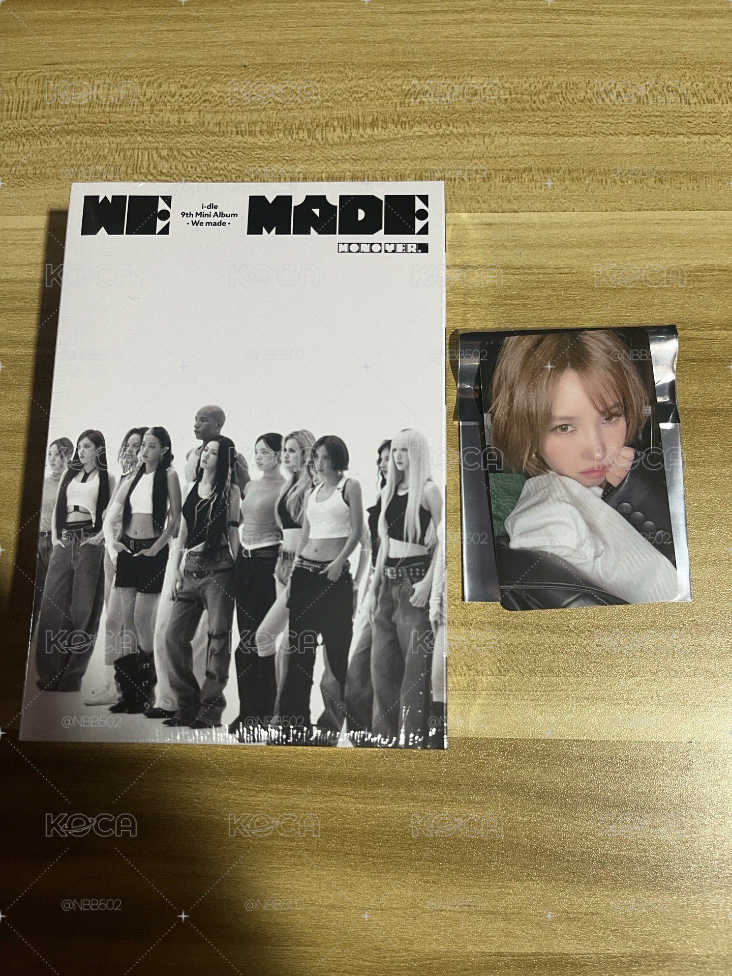 🏆 I-dle we made mono未拆專+小娟橫濱特典