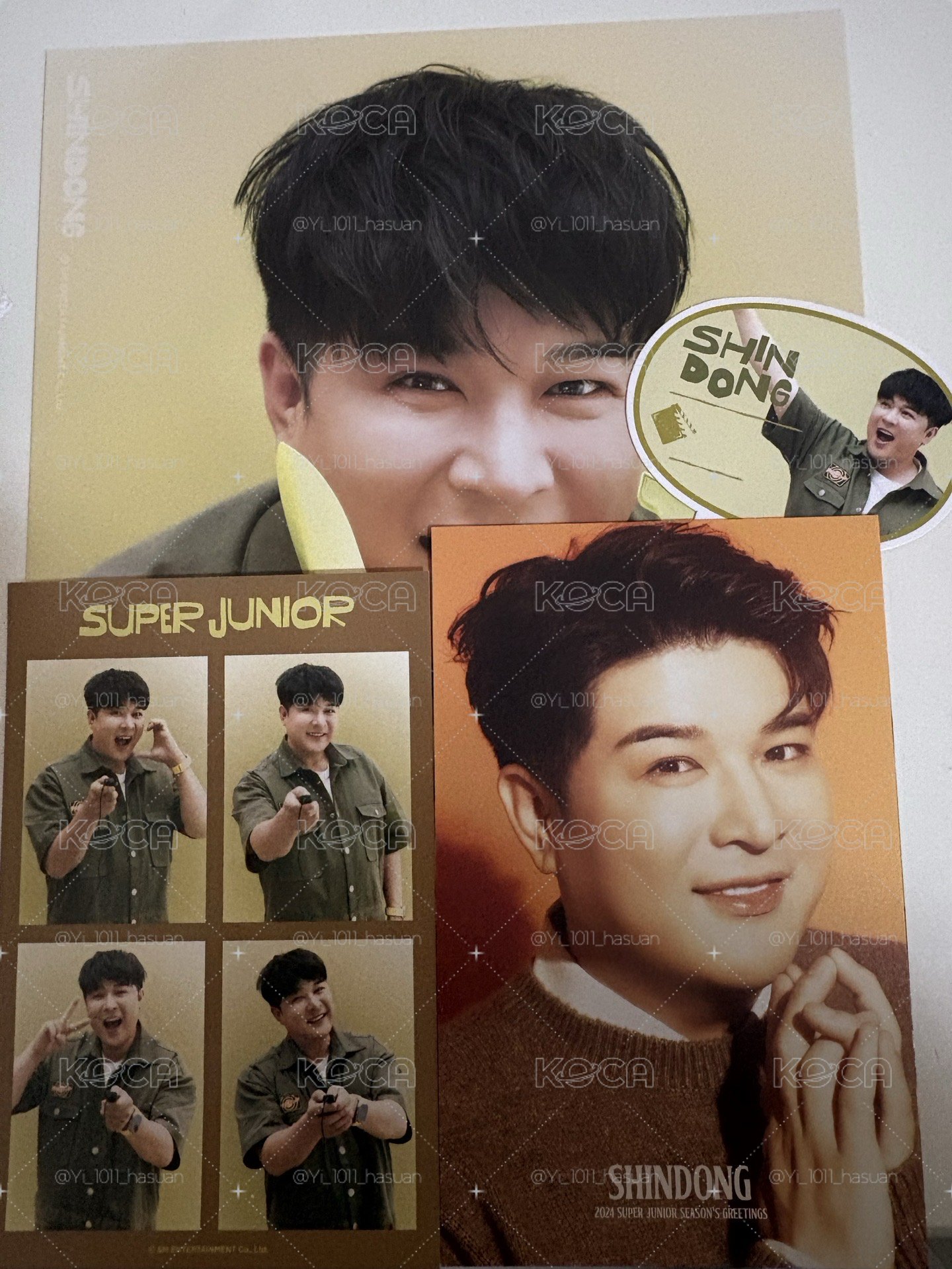 SJ2024年曆 小卡 +人生四格卡+明信片整套售出不拆售～