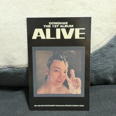 東海 ALIVE專輯小卡