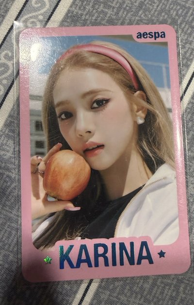 aespa MY WORLD spicy 隨機卡 柚 Karina