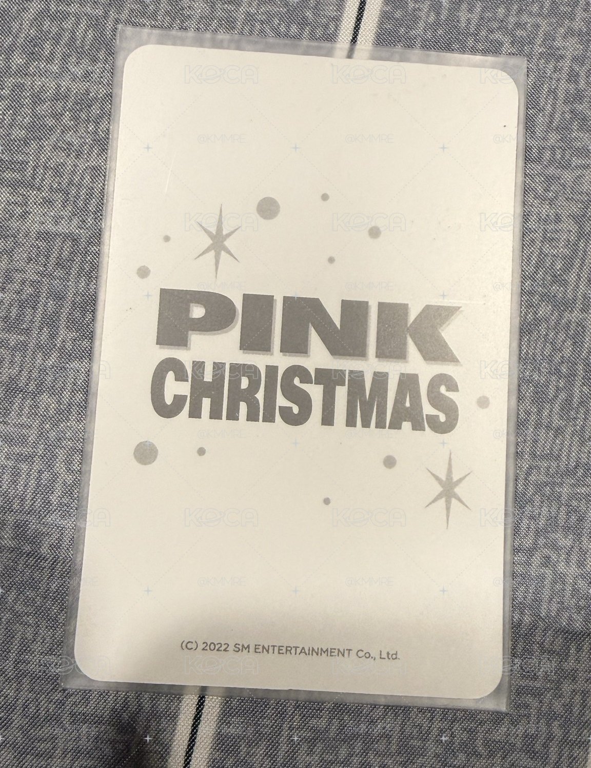aespa 2022 Pink Christmas 聖誕節隨機卡 Winter 冬