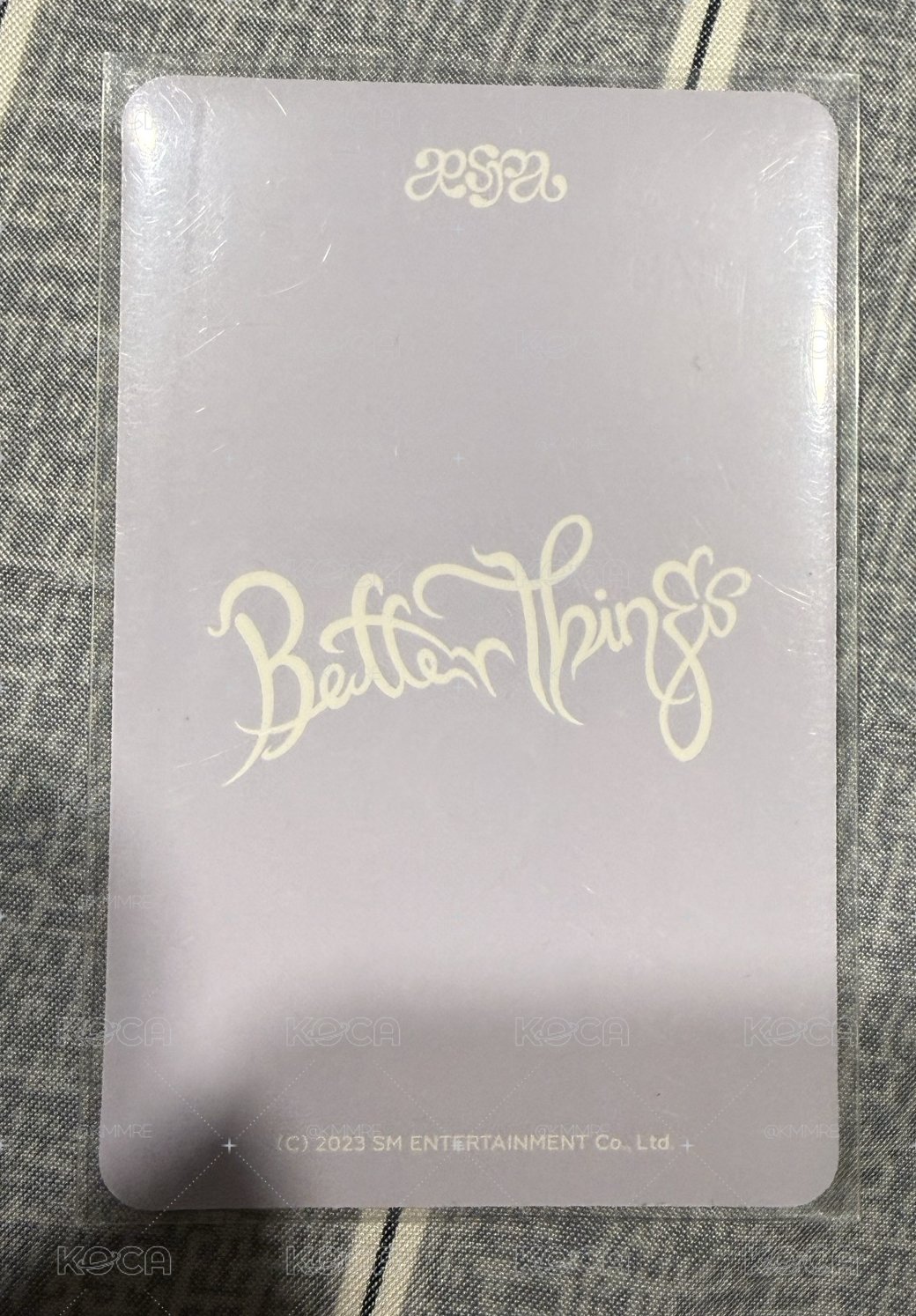 aespa better things 隨機卡 吉 Giselle 
