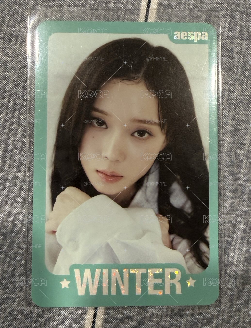 aespa MY world spicy 隨機卡 Winter 冬
