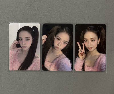 jisoo amortage特典卡