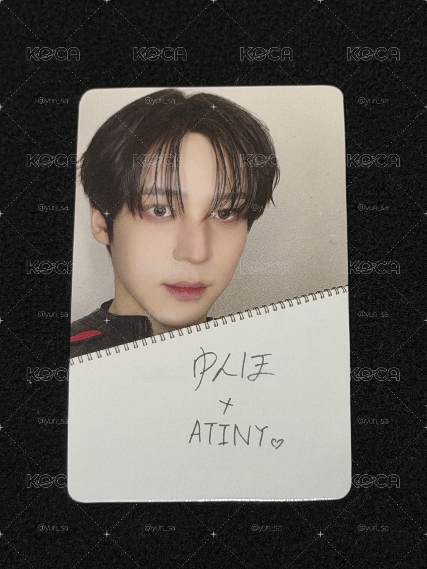 ATEEZ BAD (JP ver.) FC 特典卡 潤浩