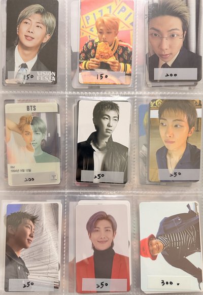 RM 南俊 專卡 場限 幸運卡 年曆卡
