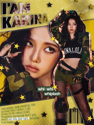 Karina獨家各色系小卡