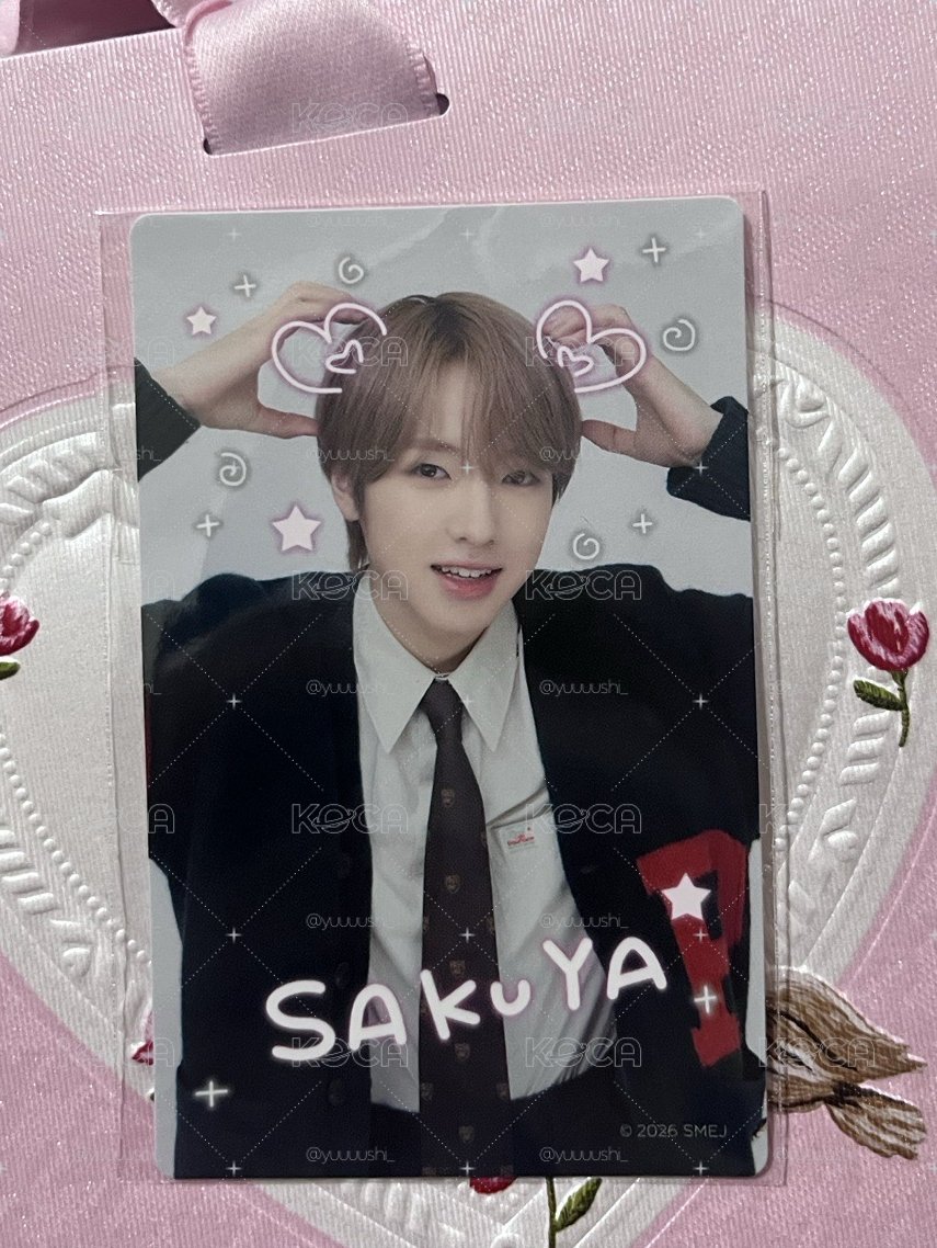 sakuya wishlist 一番賞貼紙