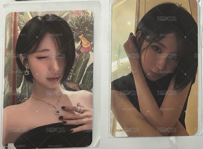 俏麗短髮 紗紗 特典卡 共2張