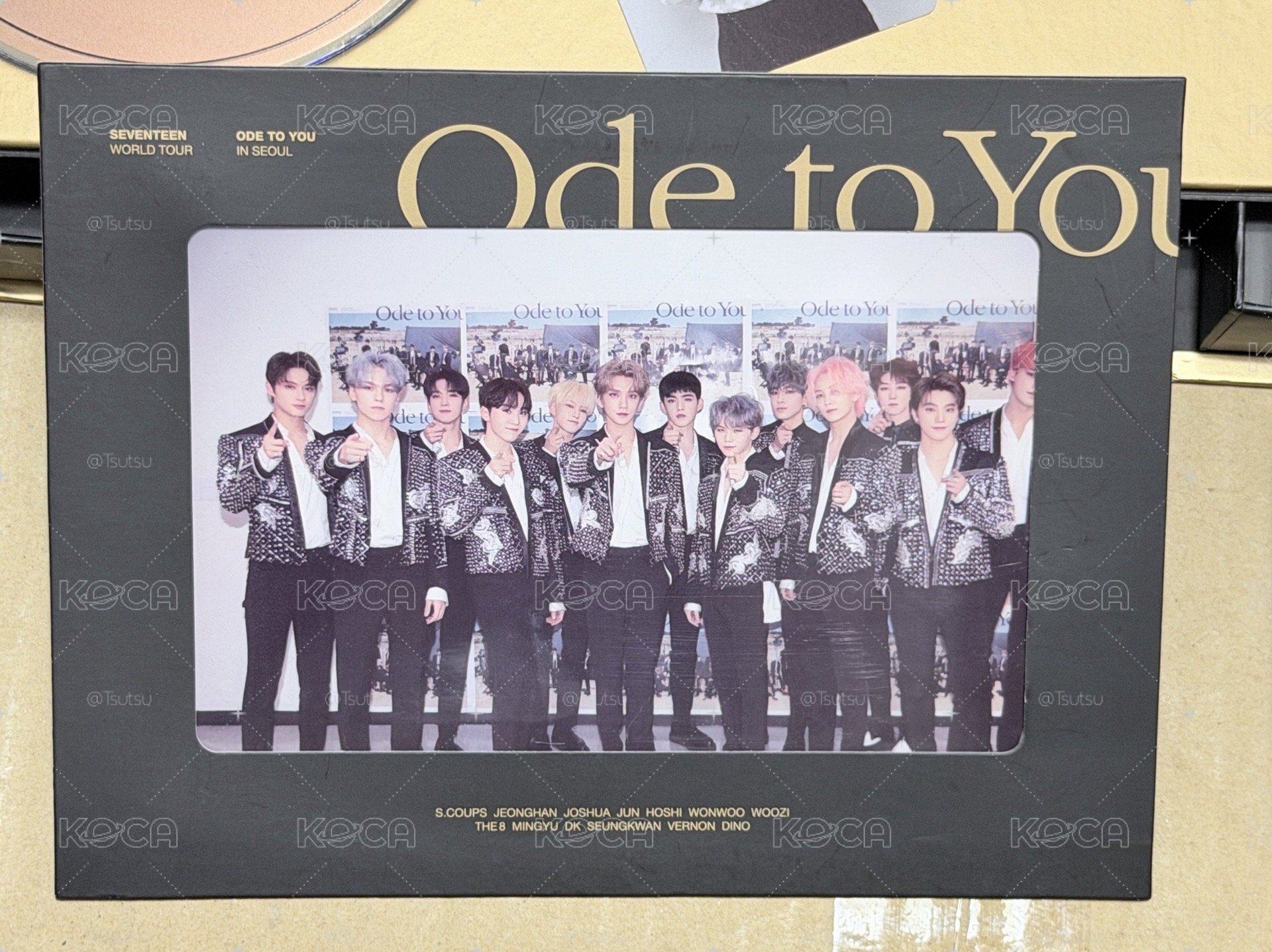 (現貨整圖出 一日左右寄出）seventeen Ode to you 19’OTY 回憶錄 DVD ver. 圓佑 小卡