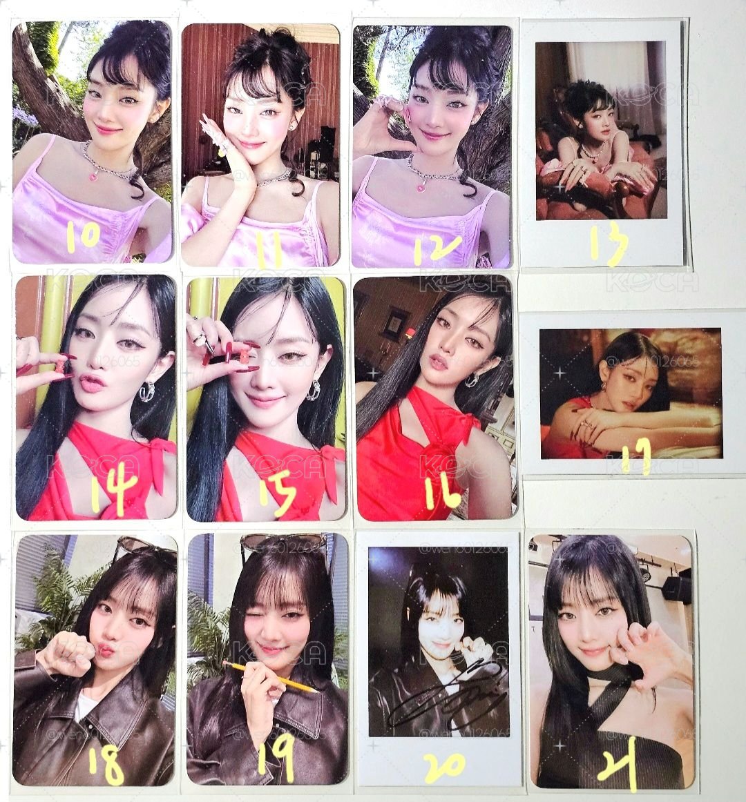 【HER】Minnie solo妮特典 SW 幸運卡 周邊卡 快閃卡包卡