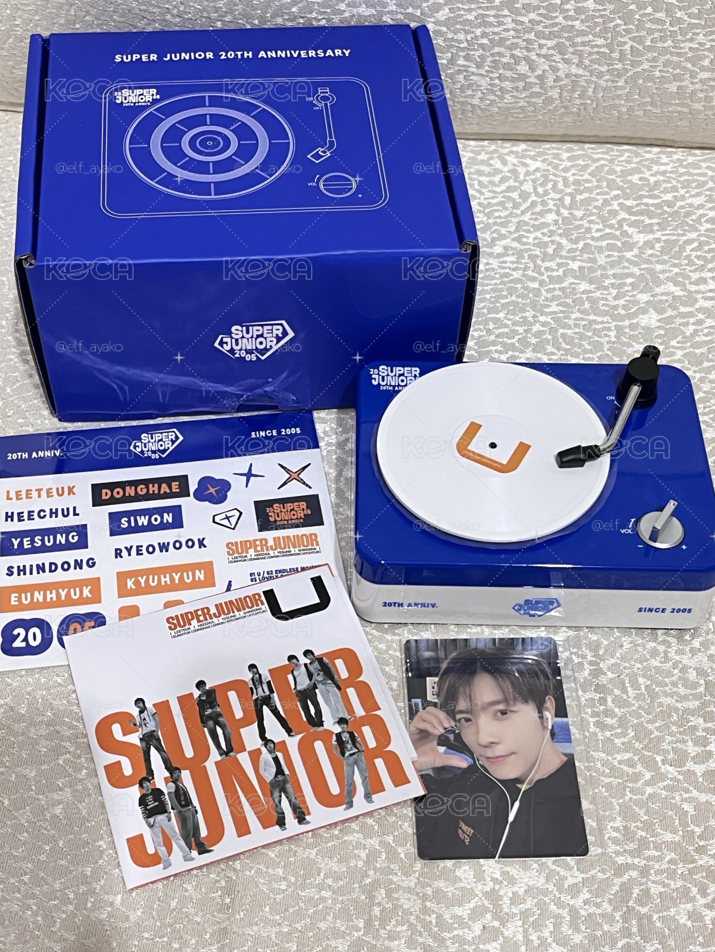SUPER JUNIOR 20週年藍牙音響