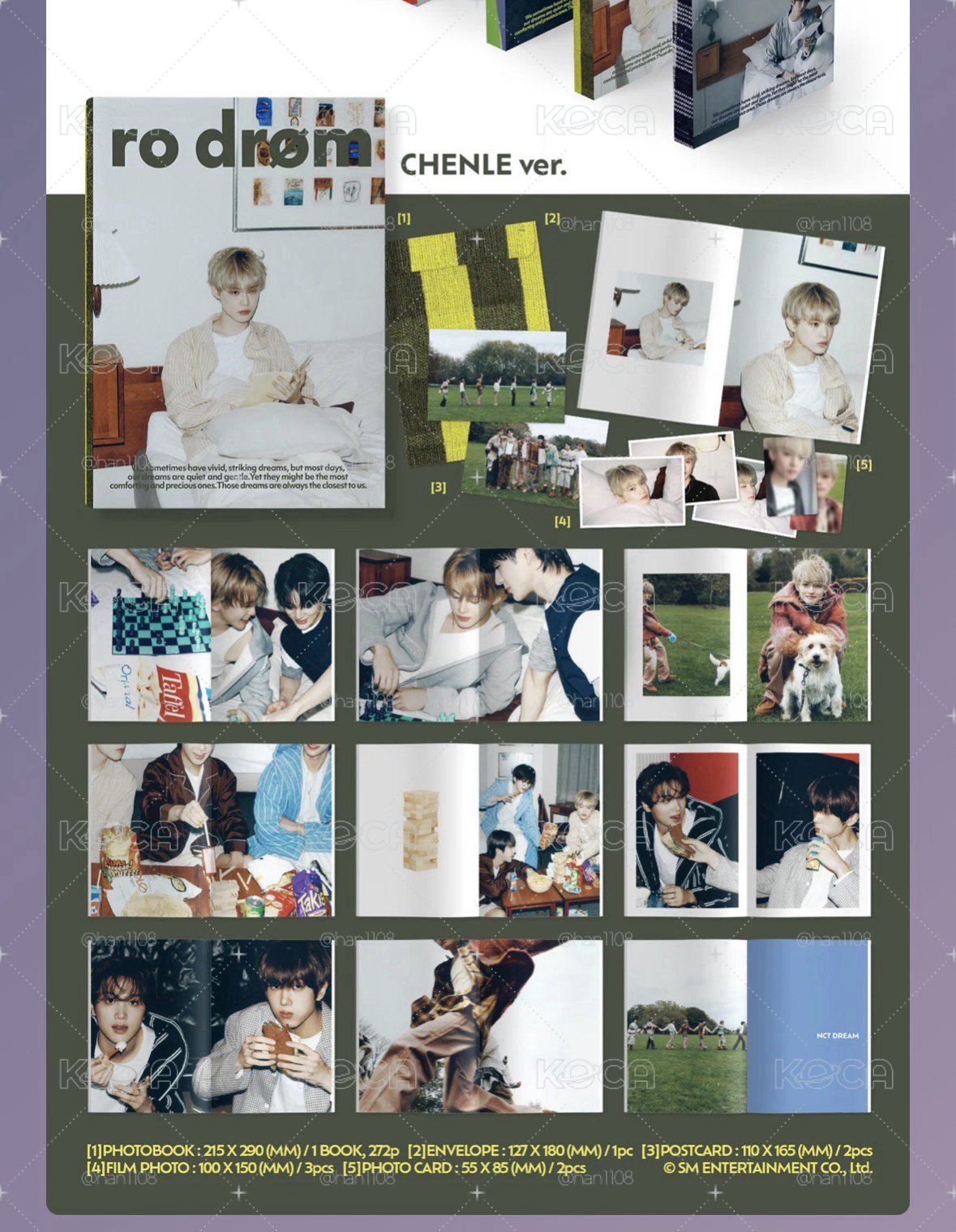 Ro drøm 寫真集 Chenle 辰樂ver