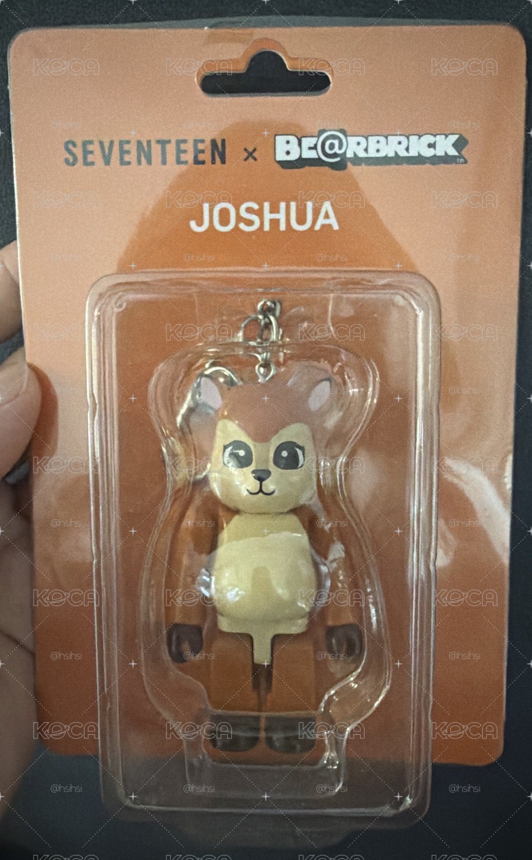 Joshua庫柏力克熊吊飾