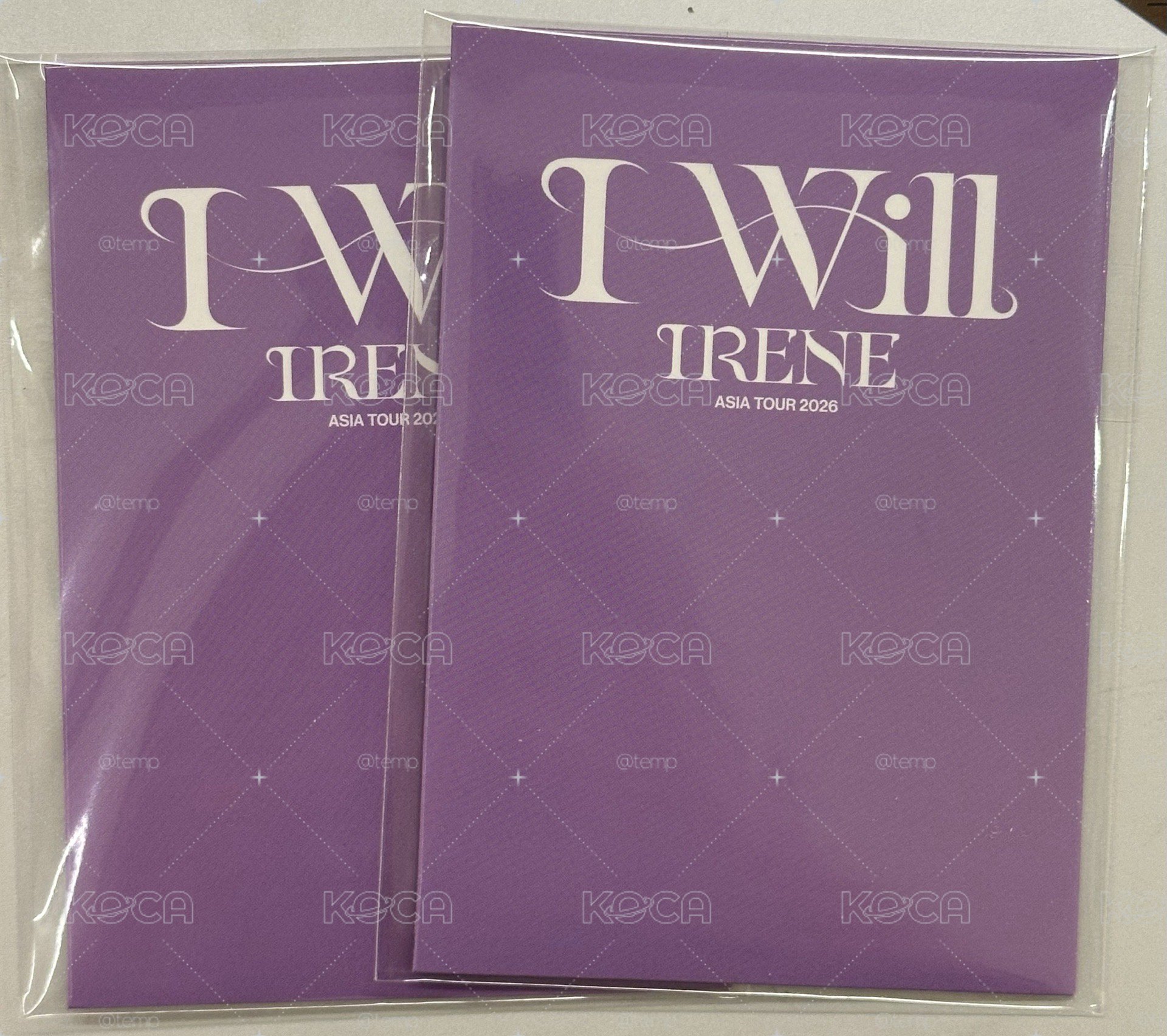 Irene I WILL 未拆卡包