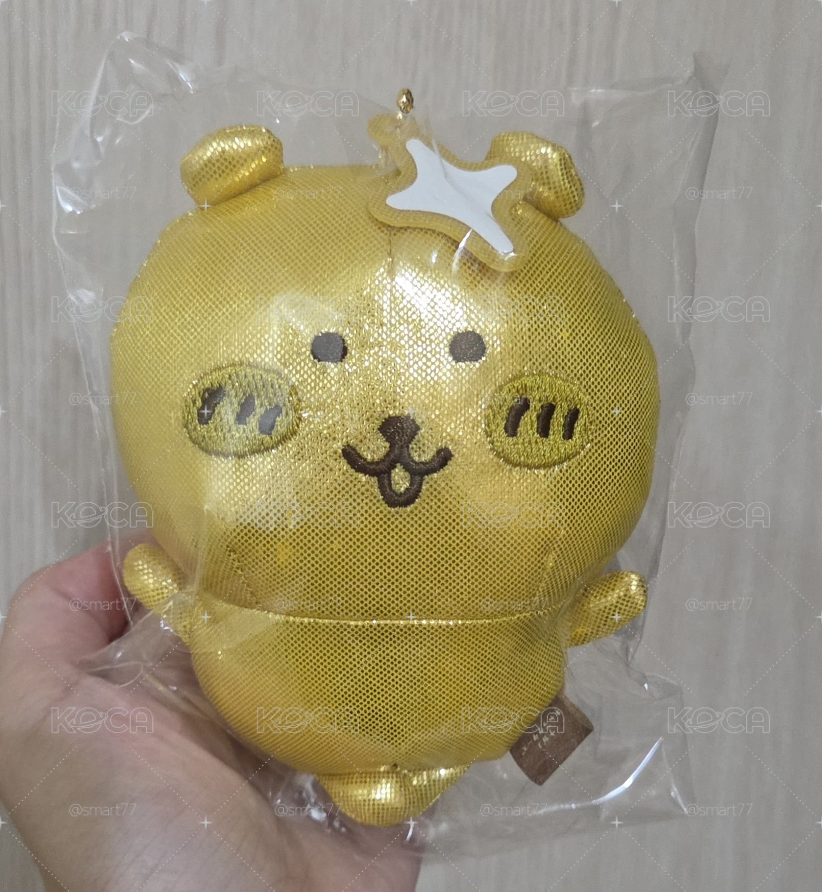 自嘲熊 黃金熊 吊飾娃