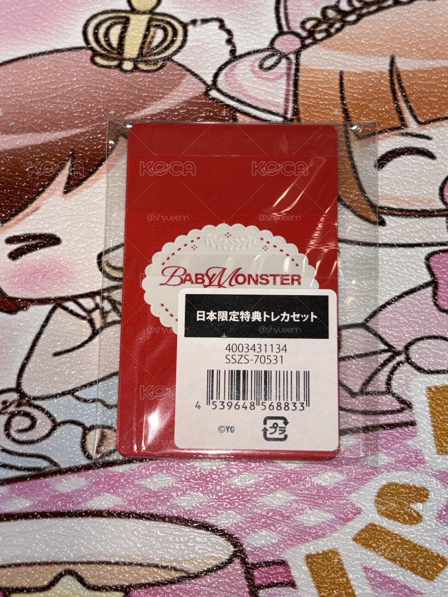 Babymonster 二週年日通特典