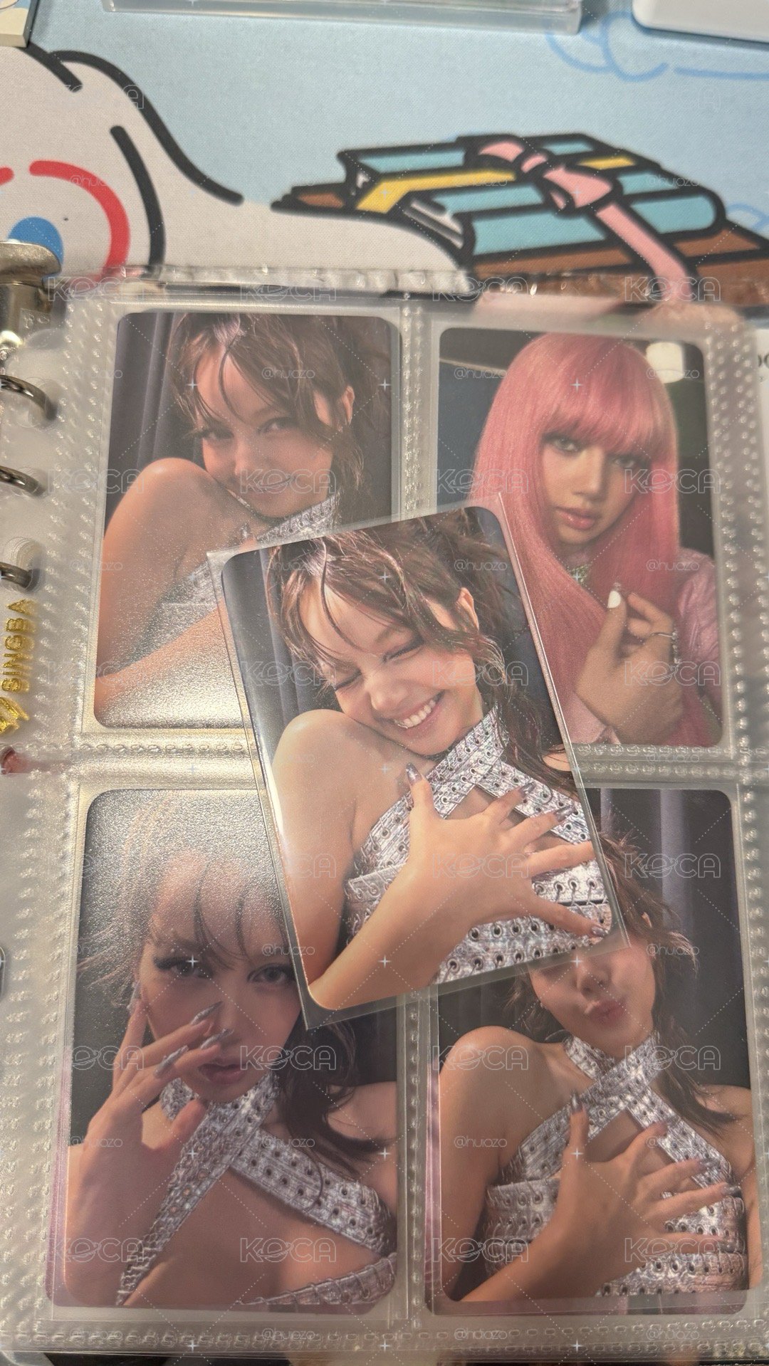 Lisa Roxi 液體貓幸運卡寫真版中背