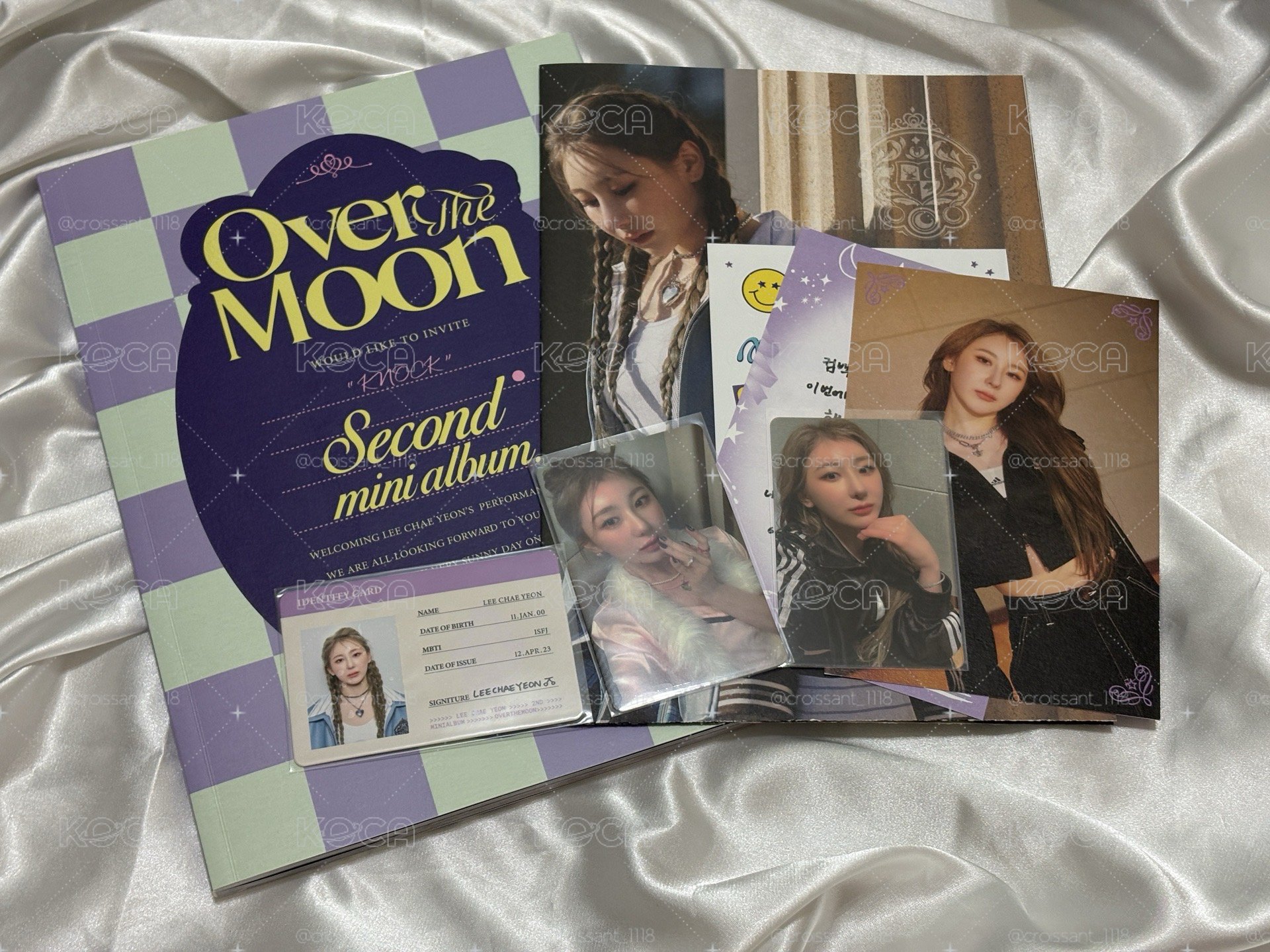 2nd Mini Album:Over The Moon第二張迷你專輯:Over The Moon