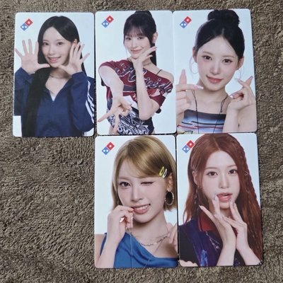 代購 韓國 達美樂 代言卡 小卡