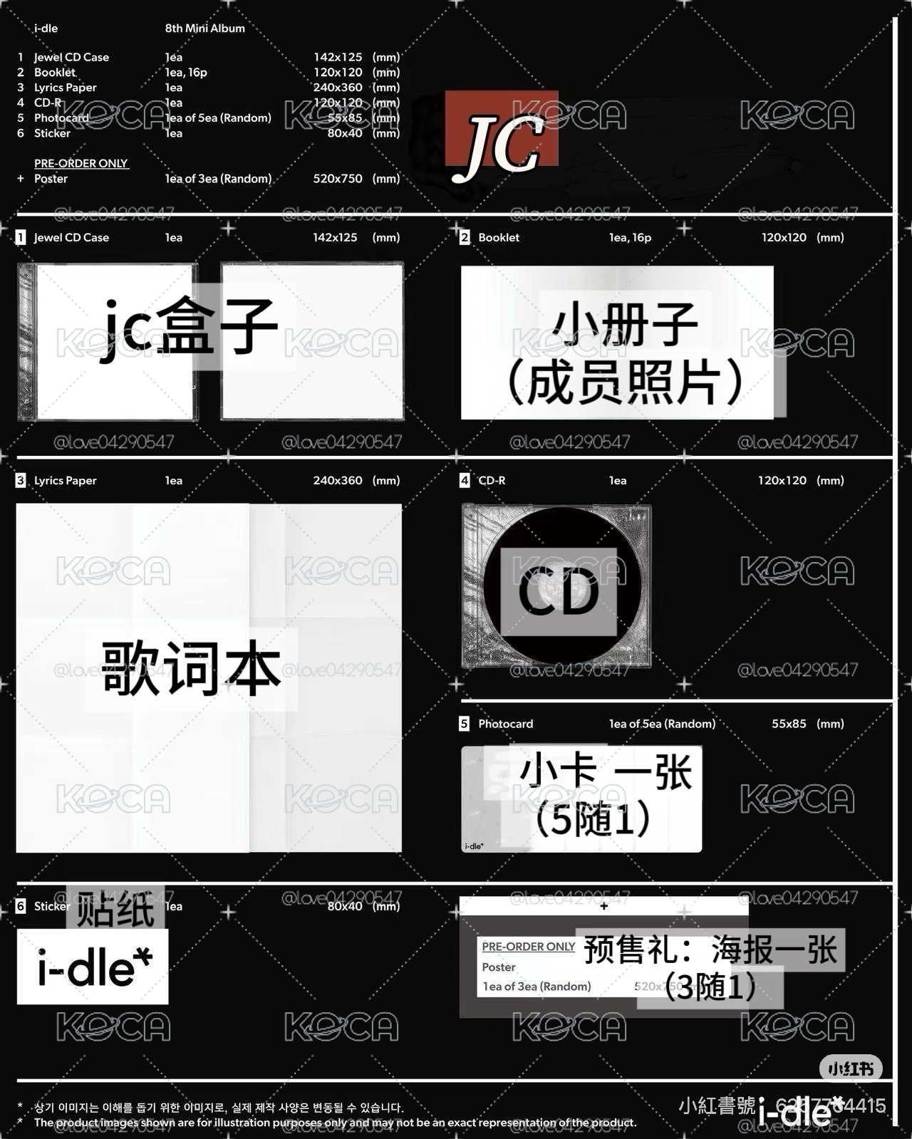 idle迷八JC專未拆&空專