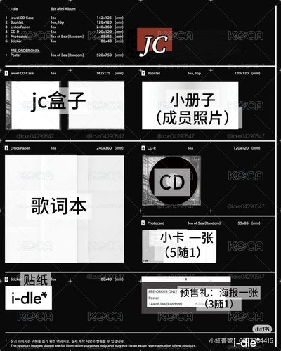 idle迷八JC專未拆&空專