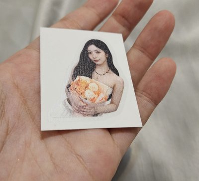 Heavy Serenade am 線上個簽贈品 貼紙 喜歡你 海嫄 拿花 捧花