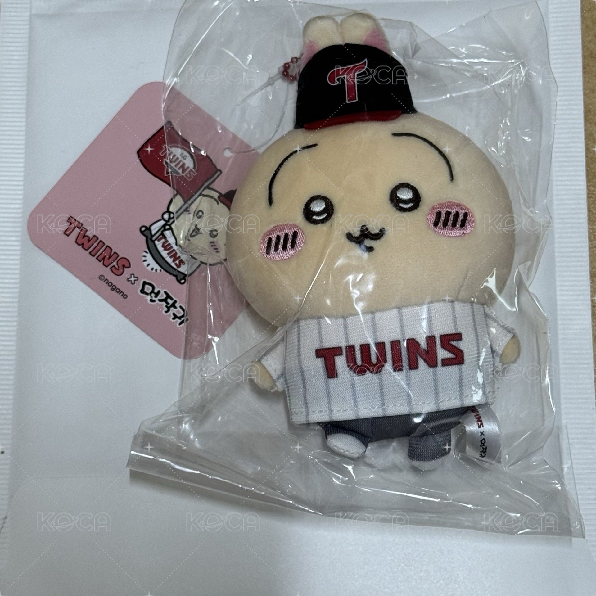 韓國職棒 LG TWINS聯名吊娃 兔兔