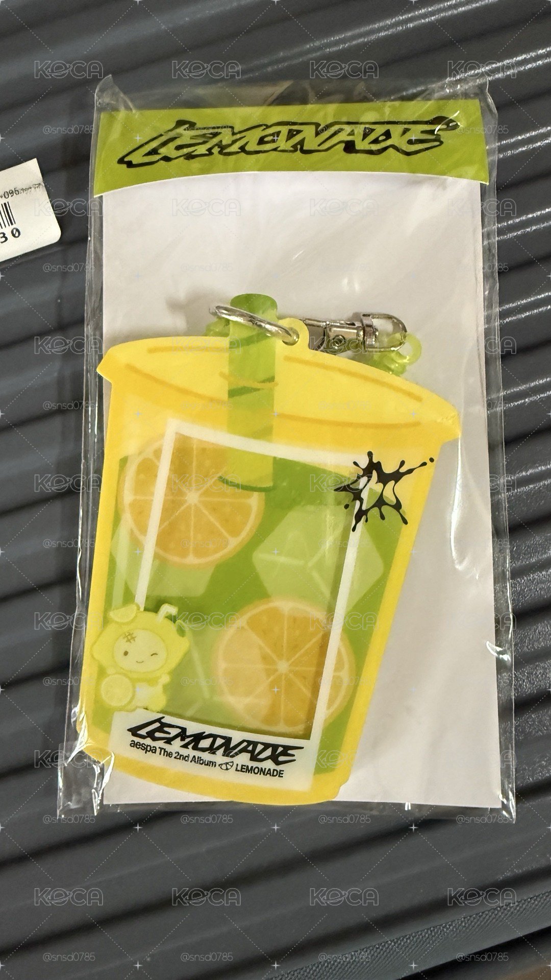 現貨 LEMONADE  冬 日本快閃限定 照片 鑰匙圈吊飾 