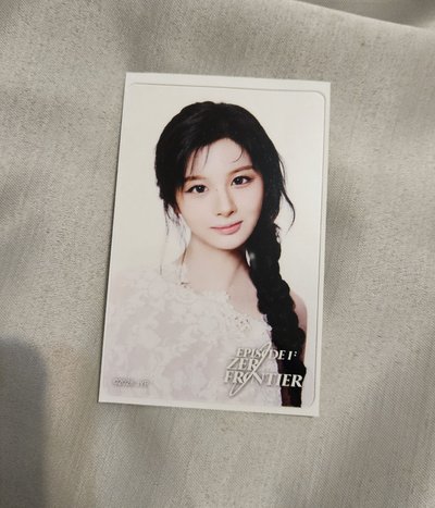 世巡 JYP JAPAN 線下參加賞 透明卡 透卡 周邊卡 上排/A，薛侖娥 近全新