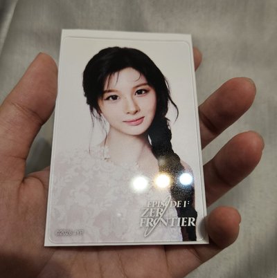 世巡 JYP JAPAN 線下參加賞 透明卡 透卡 周邊卡 上排/A，薛侖娥 近全新