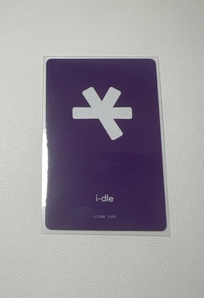 i-dle展覽 - 台灣限定 娃娃卡刷