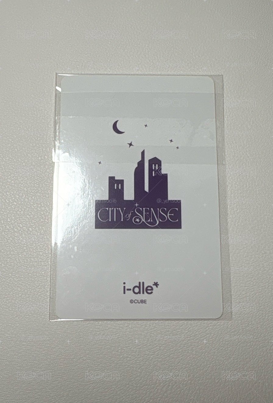 i-dle展覽- 吊飾卡刷