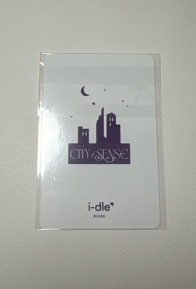 i-dle展覽- 吊飾卡刷