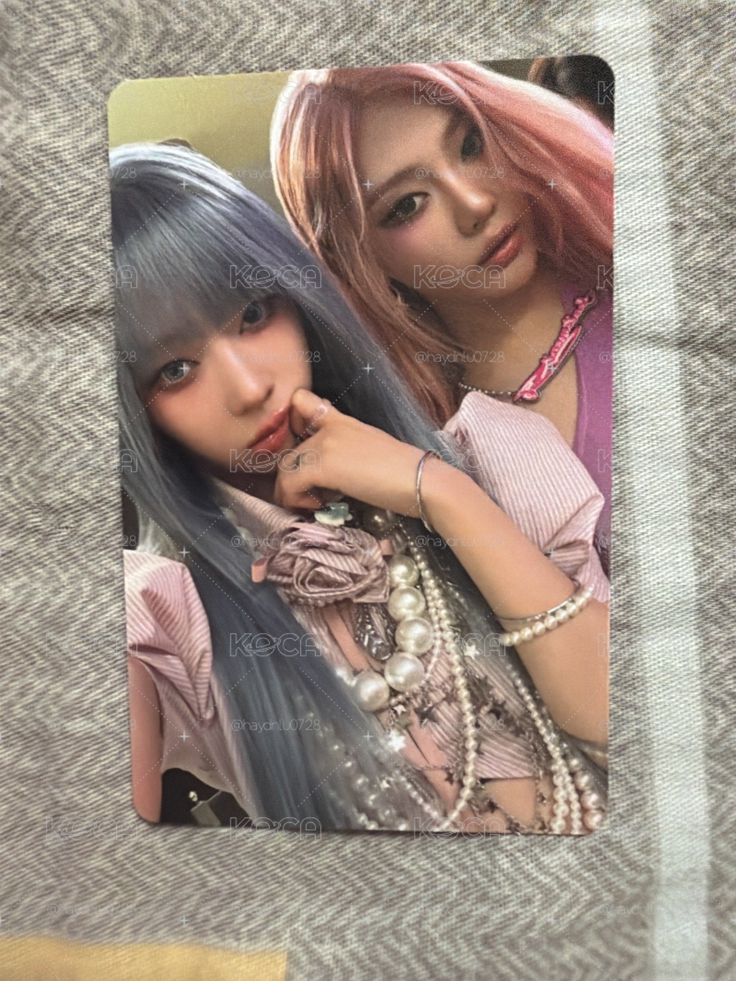 現貨當日出貨/KISS N TELL 7/20 FM 特典卡 冬寧雙人