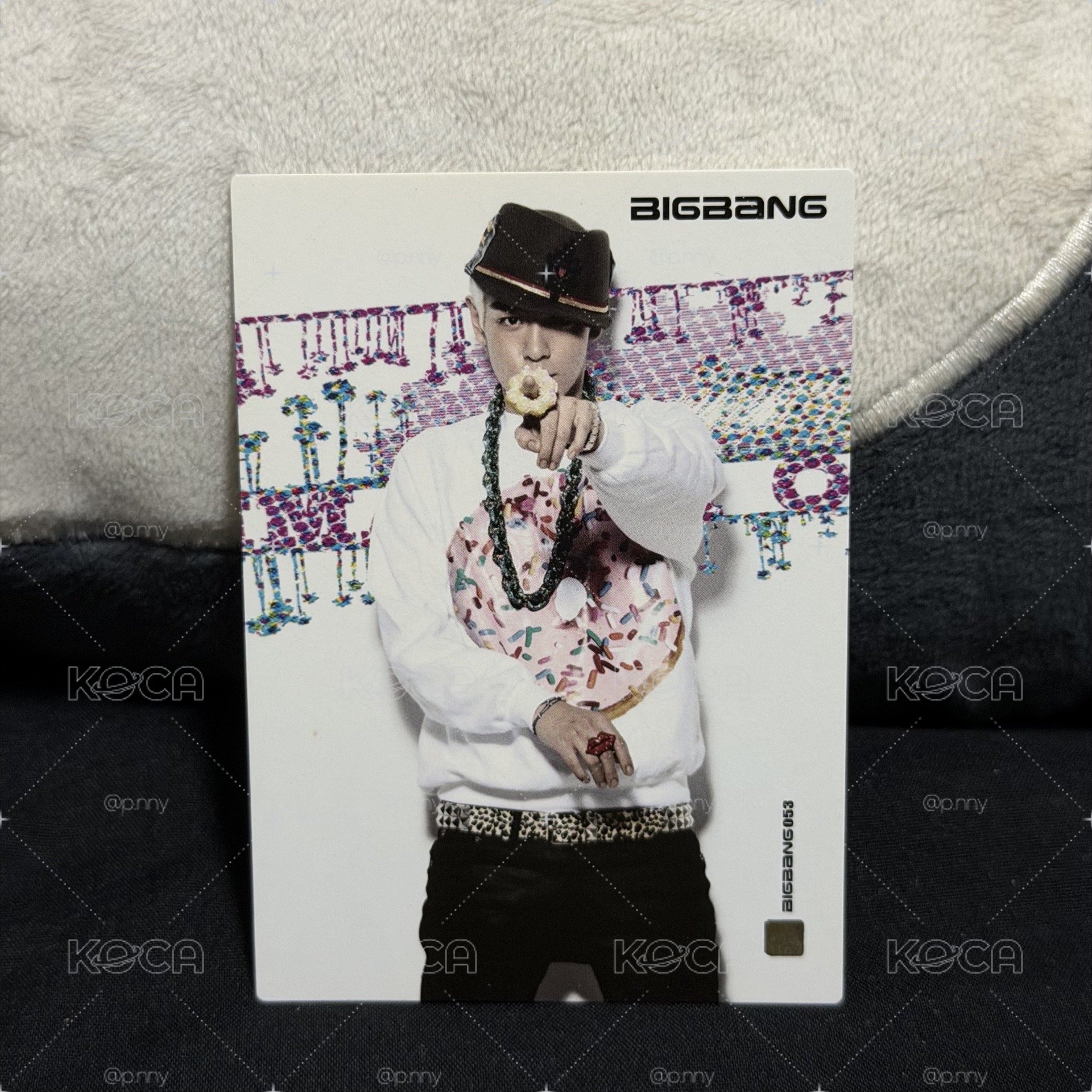 T.O.P 黑骷髏小卡