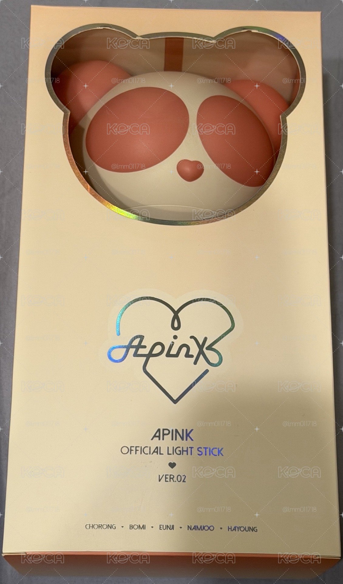 apink二代手燈