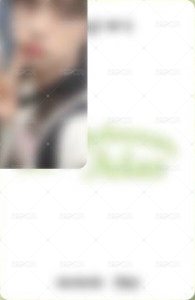 onewe的錄音室 滿額卡  背面