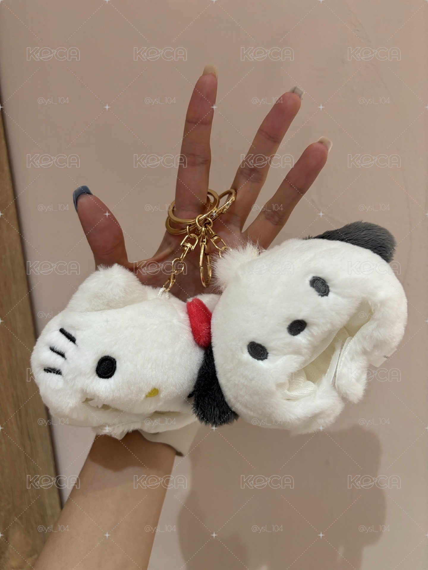 三麗鷗頭套吊飾盲袋 帕恰狗