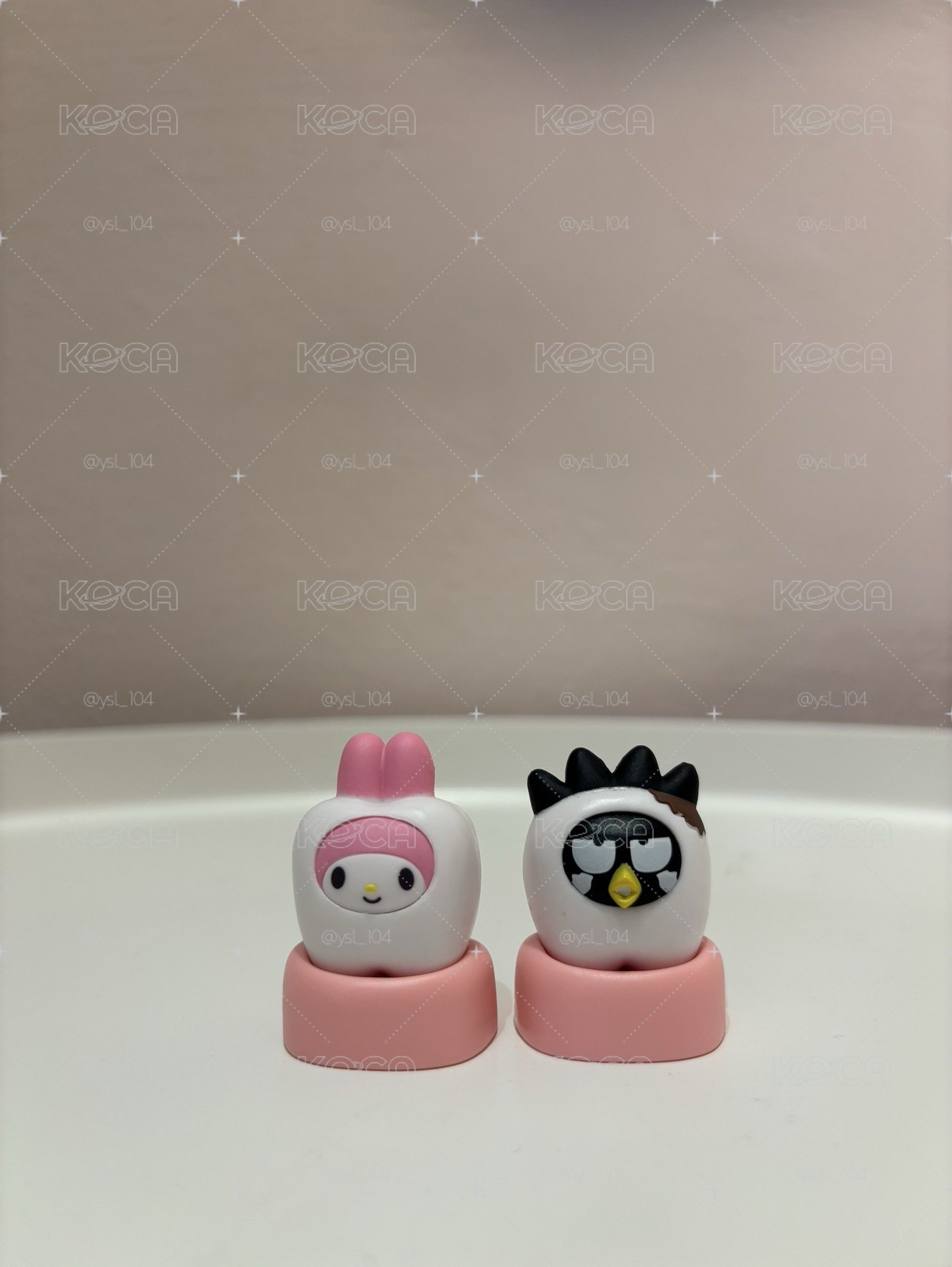 三麗鷗 牙齒扭蛋 美樂蒂