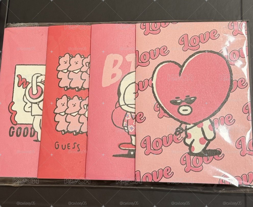 BT21 Music 系列迷你筆記本
