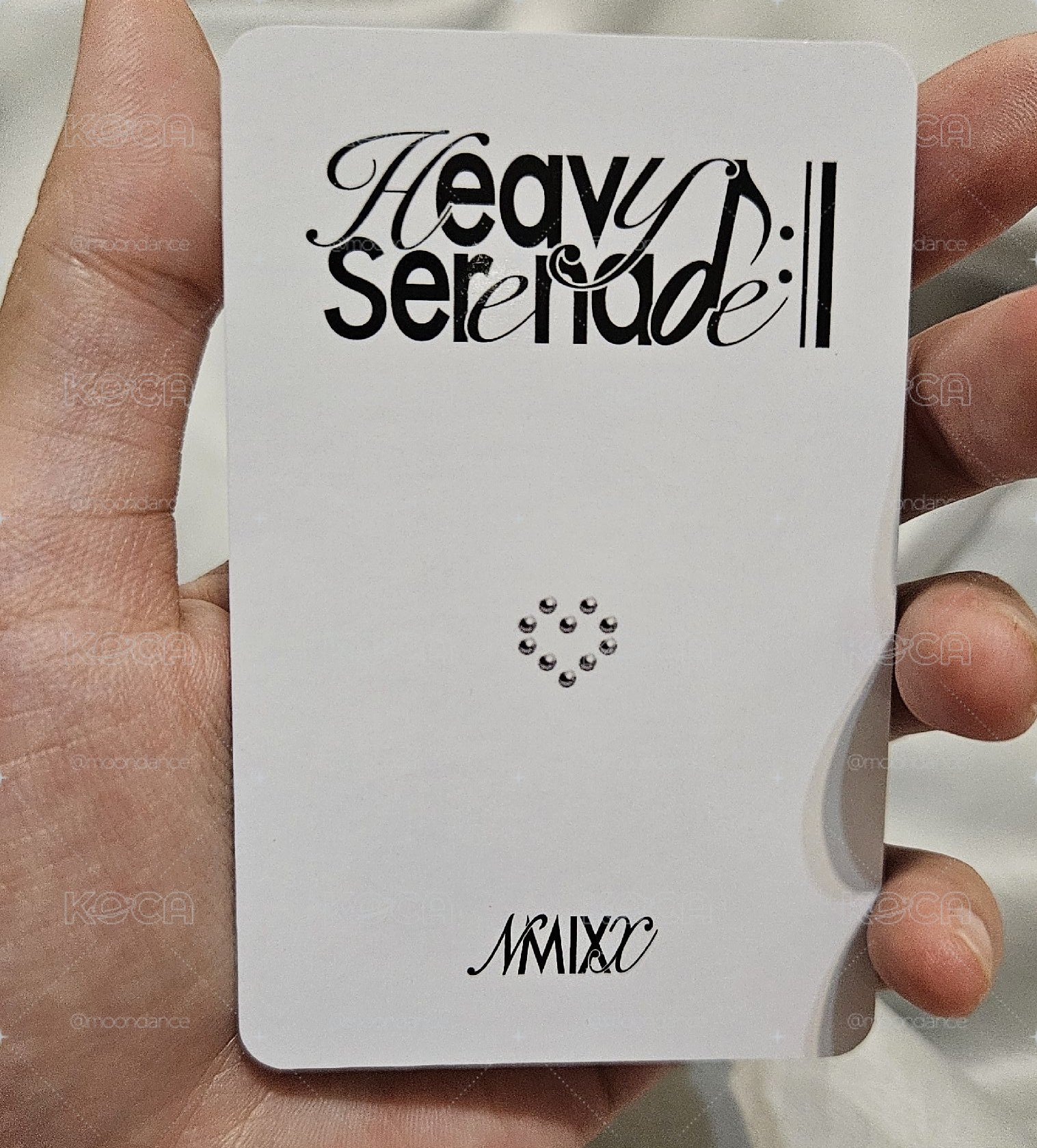 Heavy Serenade ms 隨機卡 莉莉 Lily，近全新，無瑕疵，臉頰愛心