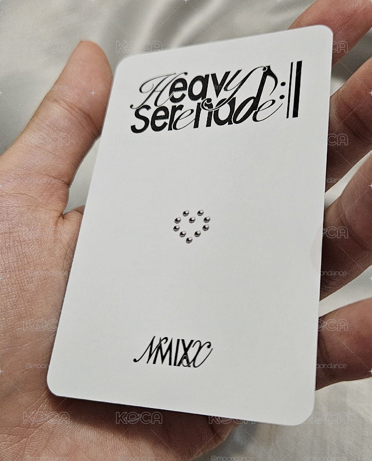 Heavy Serenade ms 隨機卡 莉莉 Lily，近全新，無瑕疵，臉頰愛心
