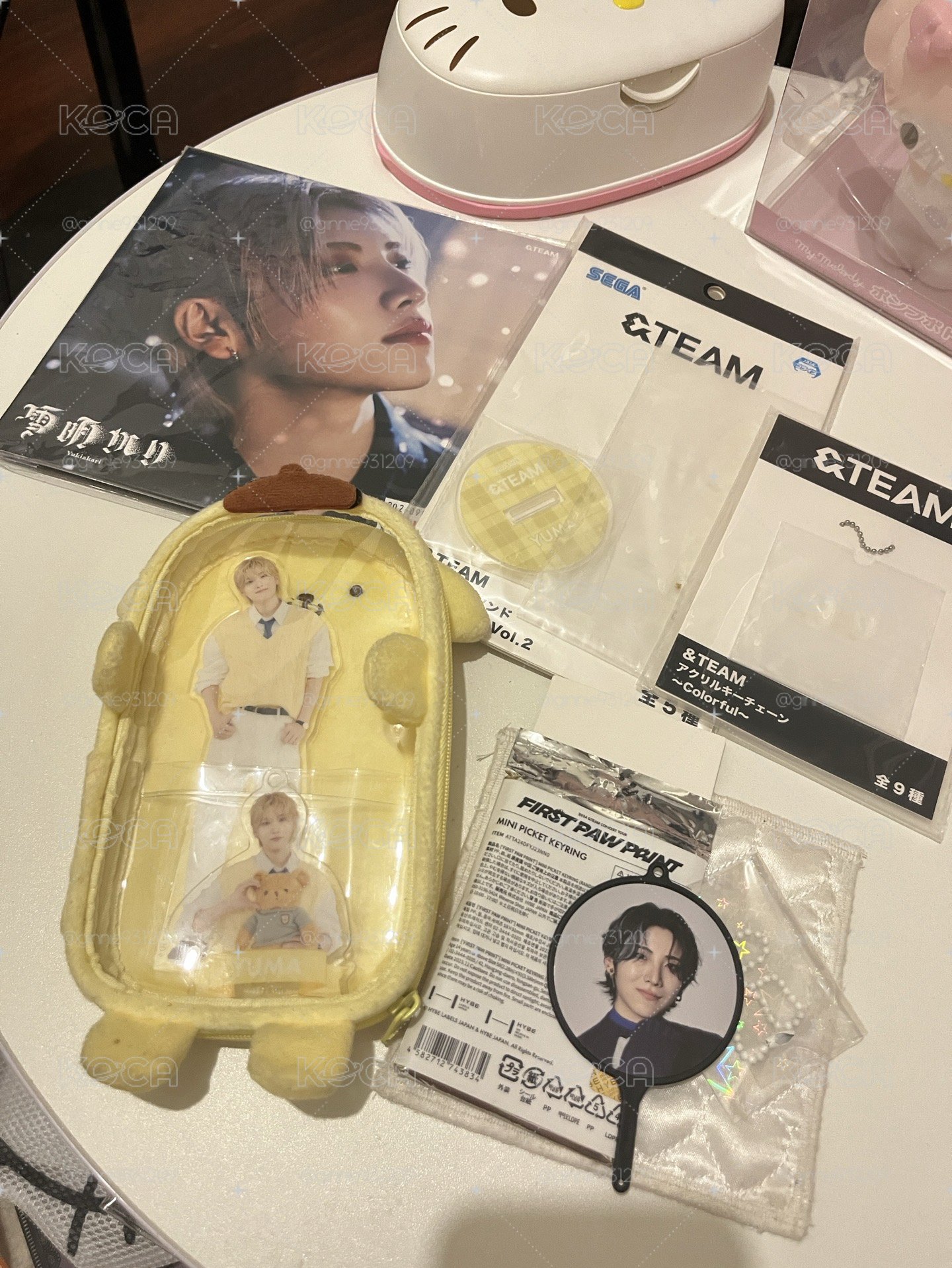 &team yuma 中耒田悠真 小盤 小卡 立牌 吊飾